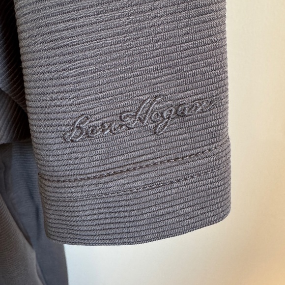 Ben Hogan Performance Mens Ribbed Golf Polo Shirt Gray Size 2XL Clubhouse Preppy - Picture 5 of 13